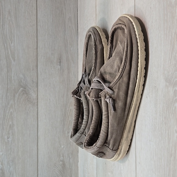 Hey Dude Mens Wally Washed Mud Loafer Slip on shoes sz 13 - Picture 2 of 13